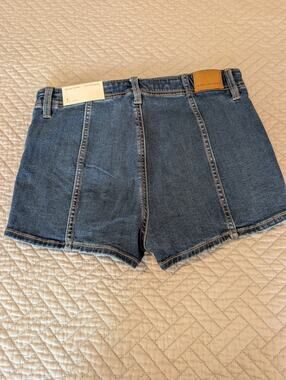 American Eagle Jean Shorts Women's Size 4 AE Next Level Denim Micro Shorts(0420)